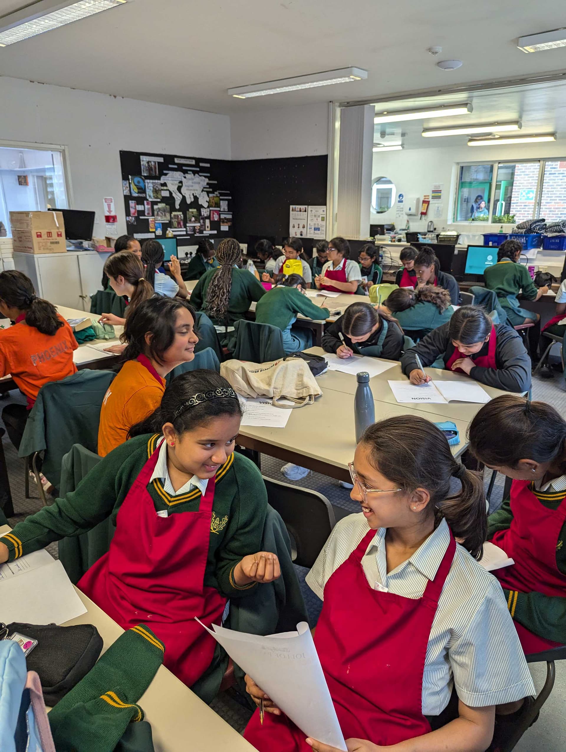 Classroom workshop engagement